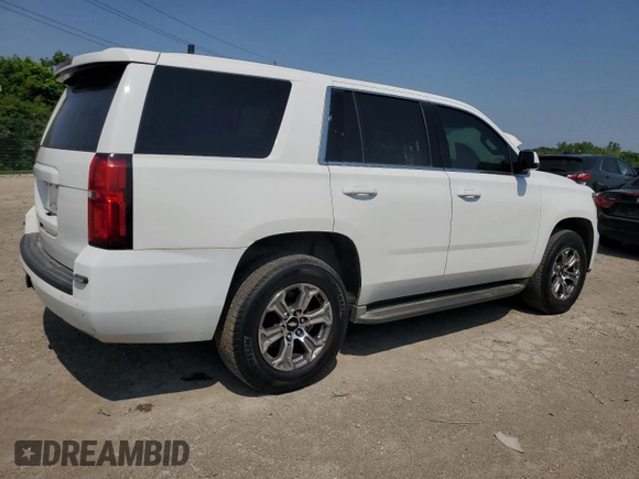 2015 Chevrolet Tahoe Commercial with VIN 1GNLC2EC6FR631060, listed as a Copart auction lot 60708295 with 158,537 mi miles and Clean title. Bid and sale history available at DreamBid. Image 3.