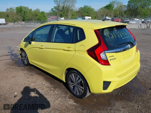 2015 Honda Fit EX-L with VIN 3HGGK5H86FM747111, listed as a IAAI auction lot 42138647 with 88,360 mi miles and . Bid and sale history available at DreamBid. Image 3.