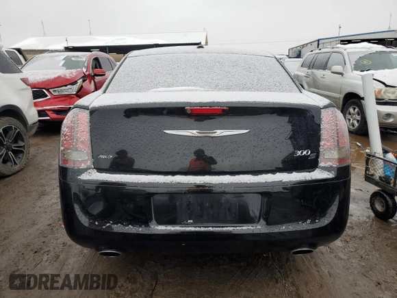 2014 Chrysler 300 with VIN 2C3CCAGG7EH383956, listed as a Copart auction lot 75958694 with 127,081 mi miles and Non Repairable. Bid and sale history available at carsss.com. Image 6.