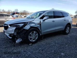2018 Buick Enclave Premium with VIN 5GAEVBKW6JJ188525, listed as a Copart auction lot 45664805 with 91,563 mi miles and Salvage Title. Bid and sale history available at carsss.com. Image 1.