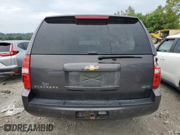 2011 Chevrolet Suburban LT with VIN 1GNSKJE3XBR259726, listed as a Copart auction lot 66365284 with 210,577 mi miles and Salvage Title. Bid and sale history available at carsss.com. Image 6.