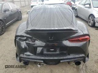 2021 Toyota GR Supra 3.0 with VIN WZ1DB0C02MW036820, listed as a Copart auction lot 45156945 with 16,988 mi miles and Salvage Title. Bid and sale history available at carsss.com. Image 6.