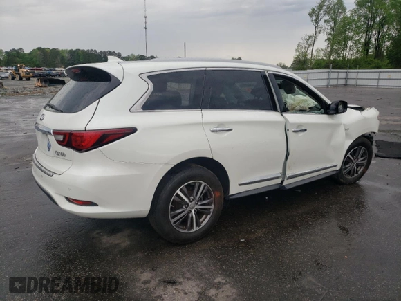 2019 Infiniti QX60 Pure z VIN 5N1DL0MM3KC516209, wystawiony jako Copart lot #52033965 z przebiegiem 73 846 mil mil oraz Szkoda całkowita • Salvage title. Historia ofert i sprzedaży dostępna na DreamBid. Obrazek 3.