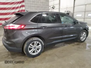 2020 Ford Edge SEL with VIN 2FMPK4J98LBB61630, listed as a Copart auction lot 51987445 with 56,355 mi miles and Salvage Title. Bid and sale history available at DreamBid. Image 3.