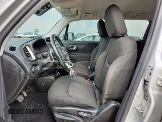 2017 Jeep Renegade Latitude with VIN ZACCJABB5HPE40221, listed as a Copart auction lot 58489125 with 185,136 mi miles and Salvage title. Bid and sale history available at DreamBid. Image 7.