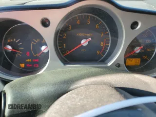 2007 Nissan 350Z with VIN JN1BZ34D27M504021, listed as a Copart auction lot 84696534 with 142,104 mi miles and Salvage Title. Bid and sale history available at DreamBid. Image 9.