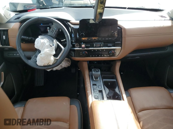 2023 Nissan Pathfinder Platinum z VIN 5N1DR3DGXPC272592, wystawiony jako Copart lot #46348395 z przebiegiem 27 669 mil mil oraz Szkoda całkowita • Salvage title. Historia ofert i sprzedaży dostępna na DreamBid. Obrazek 8.