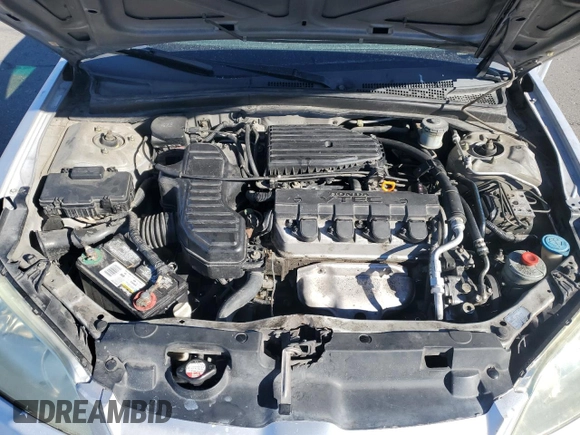 2004 Honda Civic EX with VIN 2HGES26834H549834, listed as a Copart auction lot 86941284 with 244,100 mi miles and Clean Title. Bid and sale history available at DreamBid. Image 11.