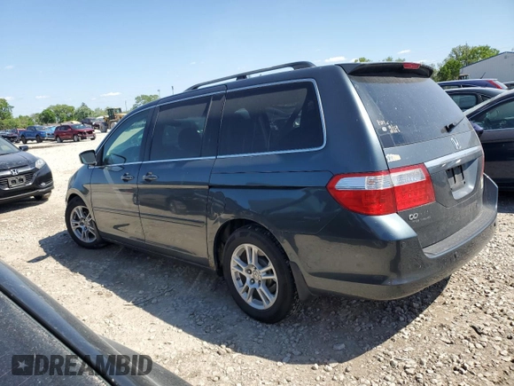 2006 Honda Odyssey Touring z VIN 5FNRL38876B123895, wystawiony jako Copart lot #56414355 z przebiegiem 248 142 mil mil oraz Szkoda całkowita • Salvage title. Historia ofert i sprzedaży dostępna na DreamBid. Obrazek 2.