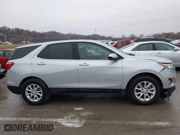 2020 Chevrolet Equinox LT with VIN 3GNAXKEVXLL187049, listed as a IAAI auction lot 41459248 with 59,291 mi miles. Bid and sale history available at carsss.com. Image 13.
