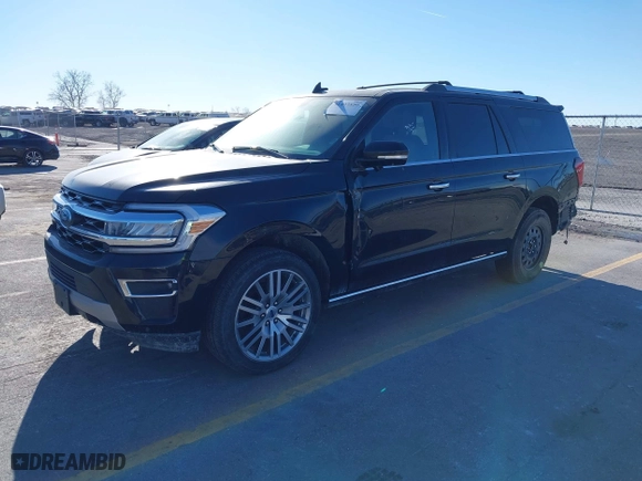 2023 Ford Expedition Max Limited with VIN 1FMJK2A85PEA55552, listed as a IAAI auction lot 41403850 with 36,481 mi miles. Bid and sale history available at carsss.com. Image 21.