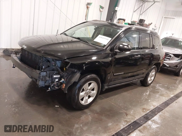 2014 Jeep Compass Sport with VIN 1C4NJCBA3ED777881, listed as a IAAI auction lot 41845518 with 113,566 mi miles. Bid and sale history available at carsss.com. Image 22.