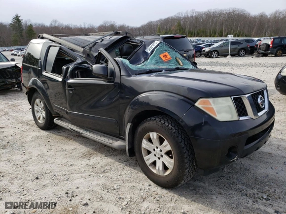 2005 Nissan Pathfinder LE with VIN 5N1AR18WX5C700361, listed as a Copart auction lot 50921015 with 267,873 mi miles and Clean Title. Bid and sale history available at carsss.com. Image 4.