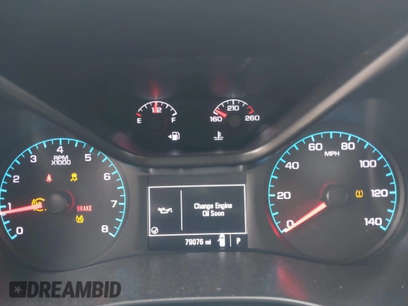 2019 Chevrolet Colorado 2WD Work Truck with VIN 1GCGSBEA0K1148359, listed as a IAAI auction lot 41861826 with 79,076 mi miles. Bid and sale history available at carsss.com. Image 7.