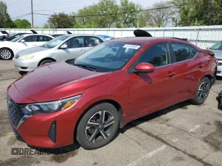 2024 Nissan Sentra SV z VIN 3N1AB8CV6RY266682, wystawiony jako Copart lot #55145085 z przebiegiem 20 623 mil mil oraz Szkoda całkowita • Salvage title. Historia ofert i sprzedaży dostępna na DreamBid. Obrazek 1.