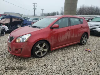 2009 Pontiac Vibe GT with VIN 5Y2SR67099Z424129, listed as a Copart auction lot 84504034 with 176,901 mi miles and Clean Title. Bid and sale history available at carsss.com. Image 1.