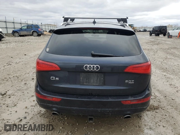 2013 Audi Q5 Premium Plus with VIN WA1LFBFP0DA060222, listed as a Copart auction lot 51655685 with 201,055 mi miles and Non Repairable. Bid and sale history available at carsss.com. Image 6.