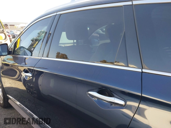 2015 Infiniti QX60 with VIN 5N1AL0MM8FC523309, listed as a IAAI auction lot 42117242 with Not Provided miles and . Bid and sale history available at DreamBid. Image 14.