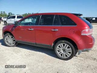 2010 Lincoln MKX with VIN 2LMDJ8JC9ABJ21194, listed as a Copart auction lot 52019495 with 0 mi miles and Salvage Title. Bid and sale history available at carsss.com. Image 2.