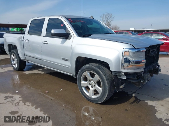 2016 Chevrolet Silverado 1500 LT with VIN 3GCPCREC1GG166207, listed as a IAAI auction lot 41577926 with 62,408 mi miles and . Bid and sale history available at DreamBid. Image 1.