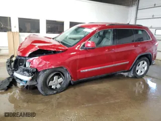 2011 Jeep Grand Cherokee Laredo with VIN 1J4RR4GG8BC522975, listed as a Copart auction lot 52924085 with 132,303 mi miles and Salvage Title. Bid and sale history available at carsss.com. Image 1.