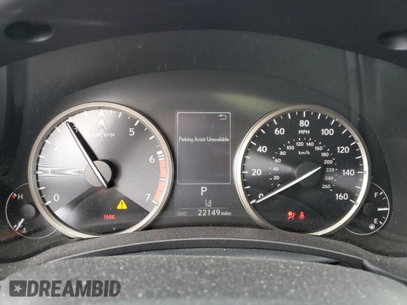 2021 Lexus NX with VIN JTJDARBZ1M2191630, listed as a Copart auction lot 52398785 with 22,149 mi miles and Salvage Title. Bid and sale history available at carsss.com. Image 9.