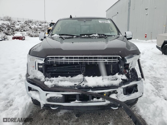 2019 Ford F-150 XL with VIN 1FTEW1E45KFD33428, listed as a Copart auction lot 45008465 with 98,837 mi miles and Salvage Title. Bid and sale history available at carsss.com. Image 5.