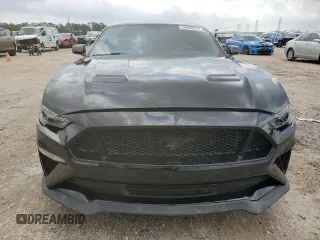 2023 Ford Mustang GT with VIN 1FA6P8CF7P5304031, listed as a Copart auction lot 54693515 with 27,048 mi miles and Salvage Title. Bid and sale history available at carsss.com. Image 5.