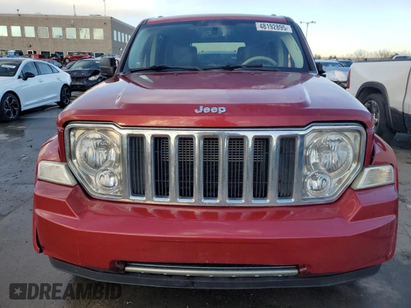 2008 Jeep Liberty Limited with VIN 1J8GN58K28W181218, listed as a Copart auction lot 48192895 with 159,452 mi miles and Salvage Title. Bid and sale history available at DreamBid. Image 5.