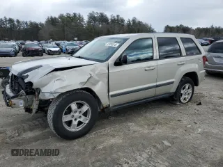 2007 Jeep Grand Cherokee Laredo with VIN 1J8GR48K37C610414, listed as a Copart auction lot 47038515 with 126,408 mi miles and Clean Title. Bid and sale history available at carsss.com. Image 1.