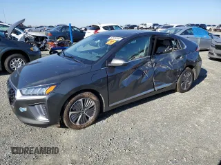 2021 Hyundai Ioniq SEL с VIN KMHC75LD8MU260578, выставлен на аукционе Copart как лот 82554044 с пробегом Не указан миль и Списание • Salvage title. История ставок и продаж доступна на DreamBid. Изображение 1.