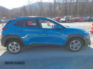 2023 Hyundai Kona SEL with VIN KM8K3CAB0PU961794, listed as a IAAI auction lot 41071018 with 8,988 mi miles and . Bid and sale history available at DreamBid. Image 13.