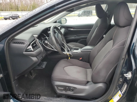 2020 Toyota Camry LE with VIN 4T1C11AK8LU954357, listed as a Copart auction lot 50153005 with 28,534 mi miles and Salvage Title. Bid and sale history available at DreamBid. Image 7.