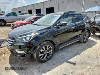 2017 Hyundai Santa Fe Ultimate with VIN 5XYZW4LA9HG423523, listed as a Copart auction lot 63495895 with 87,583 mi miles and Salvage title. Bid and sale history available at DreamBid. Image 1.