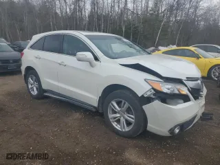 2013 Acura RDX Tech Pkg with VIN 5J8TB4H54DL805813, listed as a Copart auction lot 51788045 with 196,570 mi miles and Salvage Title. Bid and sale history available at carsss.com. Image 4.