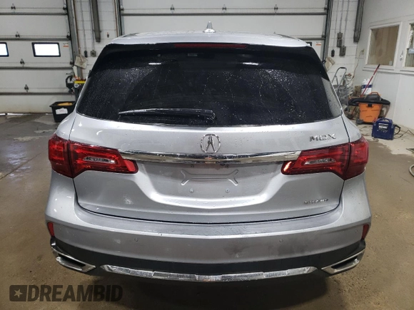 2020 Acura MDX w/Technology Pkg with VIN 5J8YD4H58LL020290, listed as a Copart auction lot 89012015 with 43,899 mi miles and Salvage Title. Bid and sale history available at carsss.com. Image 6.