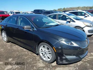 2014 Lincoln MKZ with VIN 3LN6L2GK7ER807591, listed as a IAAI auction lot 41805263 with 166,853 mi miles. Bid and sale history available at carsss.com. Image 1.