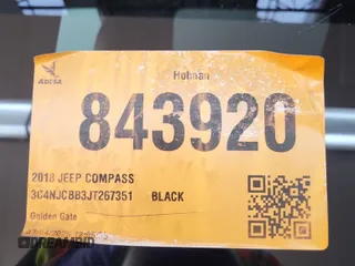 2018 Jeep Compass Latitude with VIN 3C4NJCBB3JT267351, listed as a IAAI auction lot 42715580 with 153,508 mi miles and . Bid and sale history available at DreamBid. Image 29.