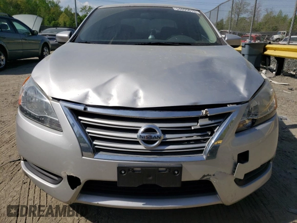 2015 Nissan Sentra SV with VIN 3N1AB7AP3FY321535, listed as a Copart auction lot 54095015 with 115,359 mi miles and Salvage Title. Bid and sale history available at DreamBid. Image 5.