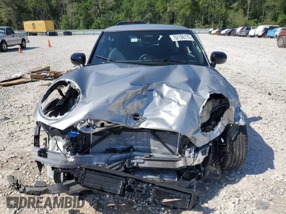 2025 MINI Hardtop Cooper S with VIN WMW23GD00S2W74060, listed as a Copart auction lot 52106175 with 410 mi miles and Salvage Title. Bid and sale history available at DreamBid. Image 5.