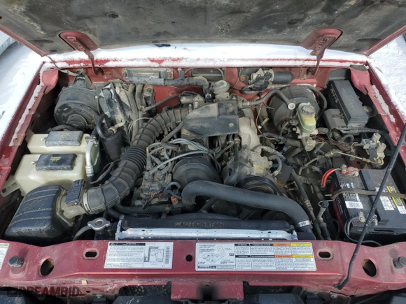 1998 Ford Ranger XL with VIN 1FTYR14CXWPA52707, listed as a Copart auction lot 45337355 with 187,485 mi miles and Non Repairable. Bid and sale history available at carsss.com. Image 11.
