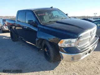 2017 Ram 1500 Big Horn with VIN 3C6RR7LTXHG618291, listed as a IAAI auction lot 41405914 with 87,546 mi miles. Bid and sale history available at carsss.com. Image 1.