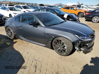 2024 Toyota GR86 with VIN JF1ZNBB1XR9752569, listed as a Copart auction lot 78742244 with 2,909 mi miles and Salvage Title. Bid and sale history available at carsss.com. Image 4.