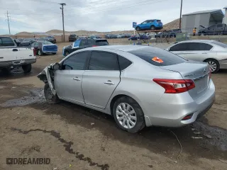 2019 Nissan Sentra SV with VIN 3N1AB7AP1KY390945, listed as a Copart auction lot 46297855 with 0 mi miles and Salvage Title. Bid and sale history available at carsss.com. Image 2.