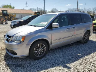 2017 Dodge Grand Caravan SXT with VIN 2C4RDGCG0HR814762, listed as a Copart auction lot 51769485 with 98,166 mi miles and Salvage Title. Bid and sale history available at DreamBid. Image 1.