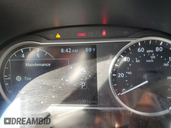 2020 Nissan Kicks SR with VIN 3N1CP5DV7LL519066, listed as a Copart auction lot 53052985 with 45,041 mi miles and Salvage Title. Bid and sale history available at carsss.com. Image 9.