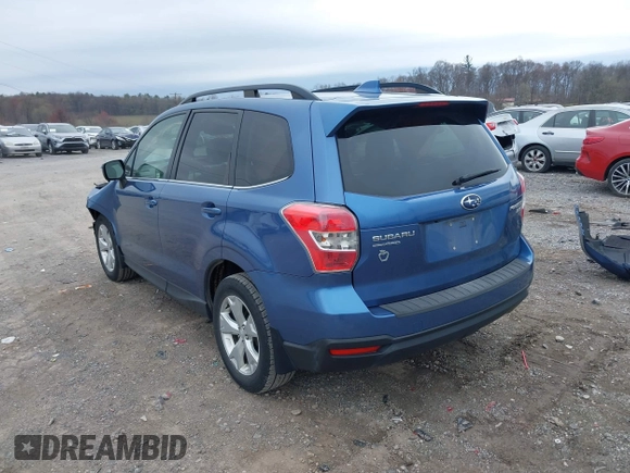 2016 Subaru Forester 2.5i Limited with VIN JF2SJAKC1GH540456, listed as a IAAI auction lot 41948245 with 61,429 mi miles. Bid and sale history available at carsss.com. Image 3.