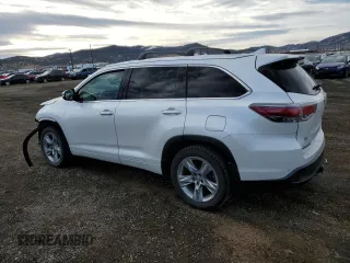 2015 Toyota Highlander Limited z VIN 5TDDKRFH2FS199751, wystawiony jako Copart lot #85231704 z przebiegiem 159 794 mil mil oraz Szkoda całkowita • Salvage title. Historia ofert i sprzedaży dostępna na DreamBid. Obrazek 2.