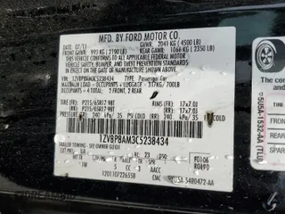 2012 Ford Mustang Premium with VIN 1ZVBP8AM3C5238434, listed as a Copart auction lot 58923145 with 265,039 mi miles and Clean title. Bid and sale history available at DreamBid. Image 12.