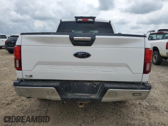 2019 Ford F-150 XL with VIN 1FTEW1C56KFA68465, listed as a Copart auction lot 54219065 with 180,930 mi miles and Clean Title. Bid and sale history available at carsss.com. Image 6.